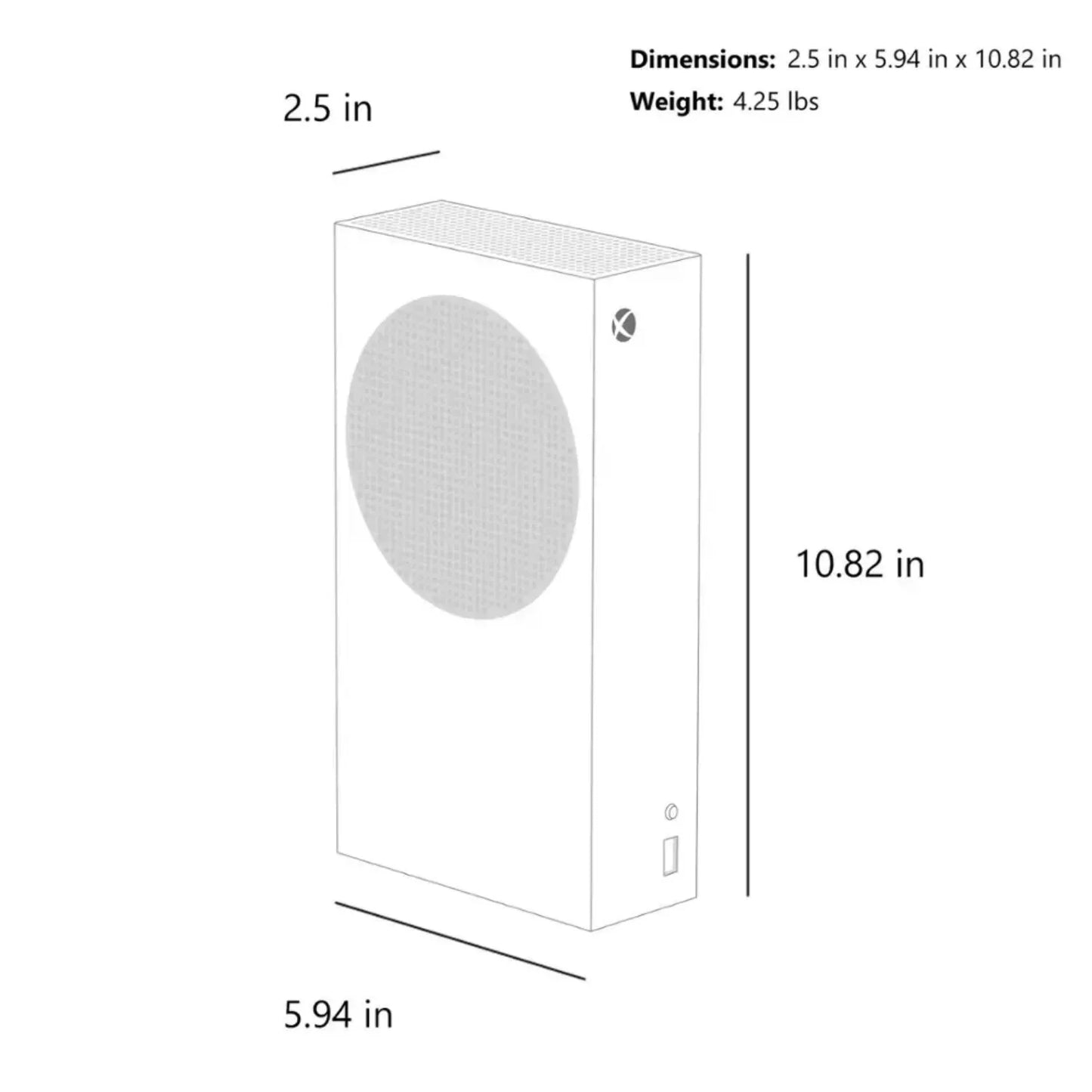 Microsoft Xbox Series S 512GB All-Digital Console (Disc-Free Gaming) – White, US Version