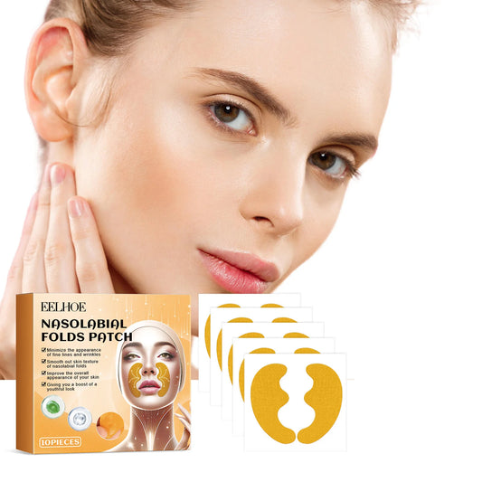 Eelhoe Wrinkle Lifting Patch Fades Fine Lines Legal Wrinkles Softing Smoothing Facial Skin Hydrating  Moisturizing Patch 10pcs