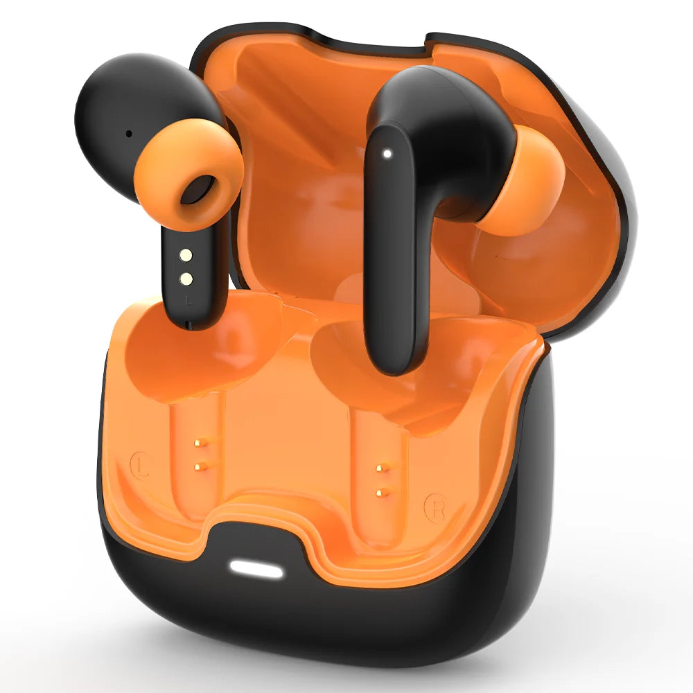 Bluetooth 5.4 TWS Wireless Bluetooth Earphones Ultra-low Latency Dual Microphone ENC Noise Cancelling in Ear Bluetooth Earphones