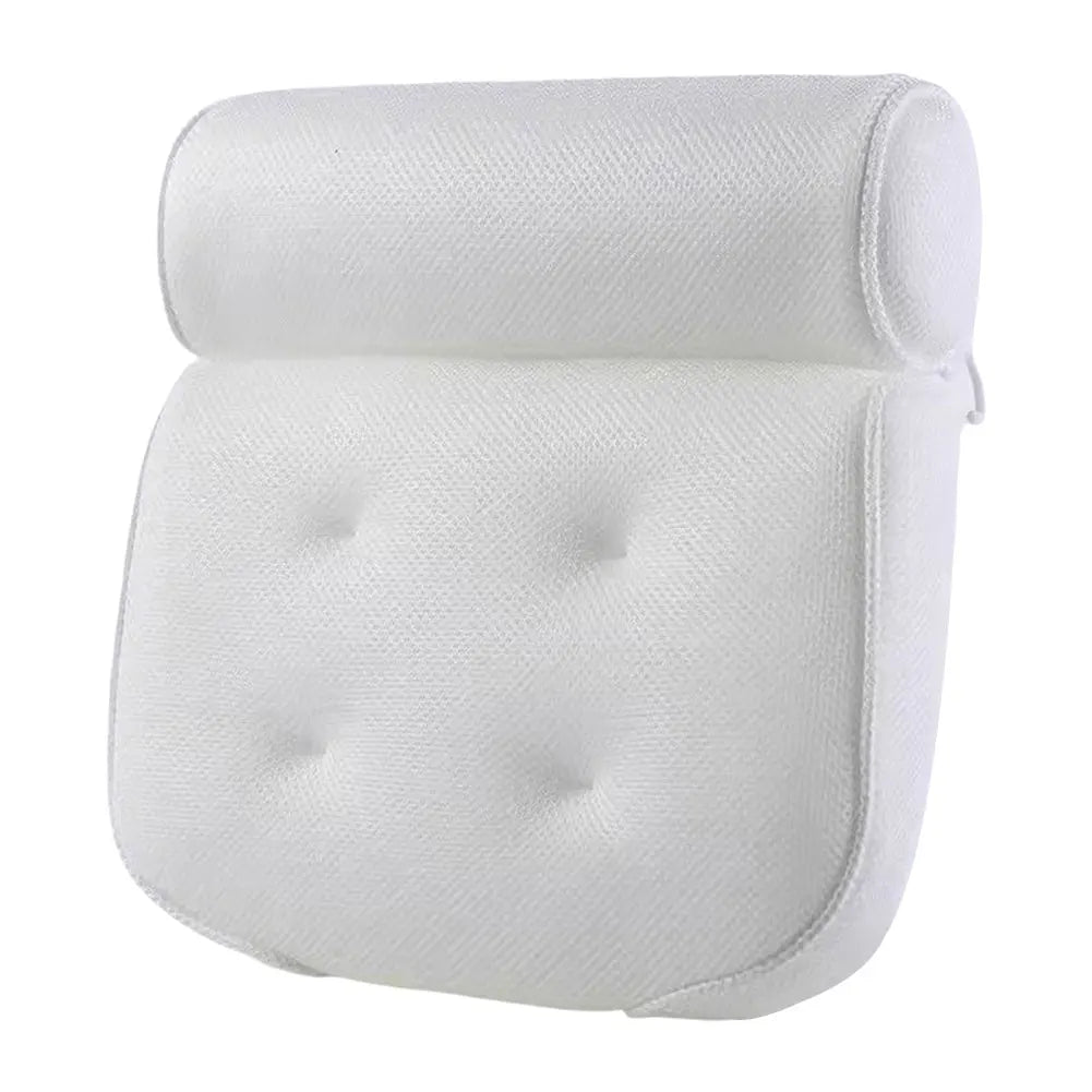 Bathtub Pillow 3D Mesh Tub Pillow Supports Head Back Neck Bathtub Headrest Ergonomic Spa Pillow for Women Wife Girlfriend