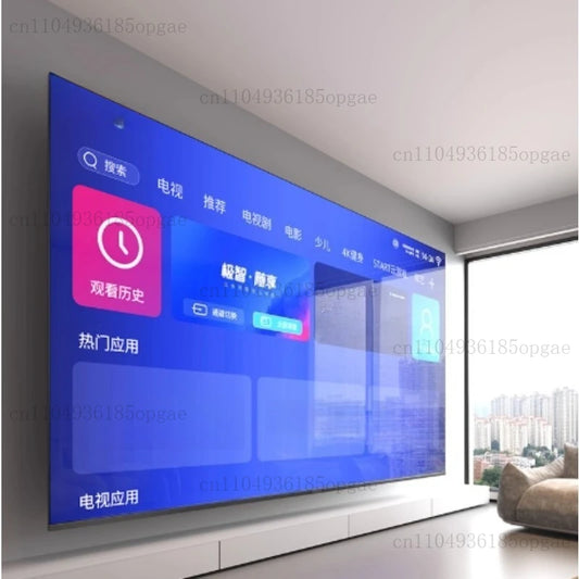 Frameless TV 100 Inch 110 120 Smart Network 85WIFI 75 HD 4K 65 LCD Large Screen