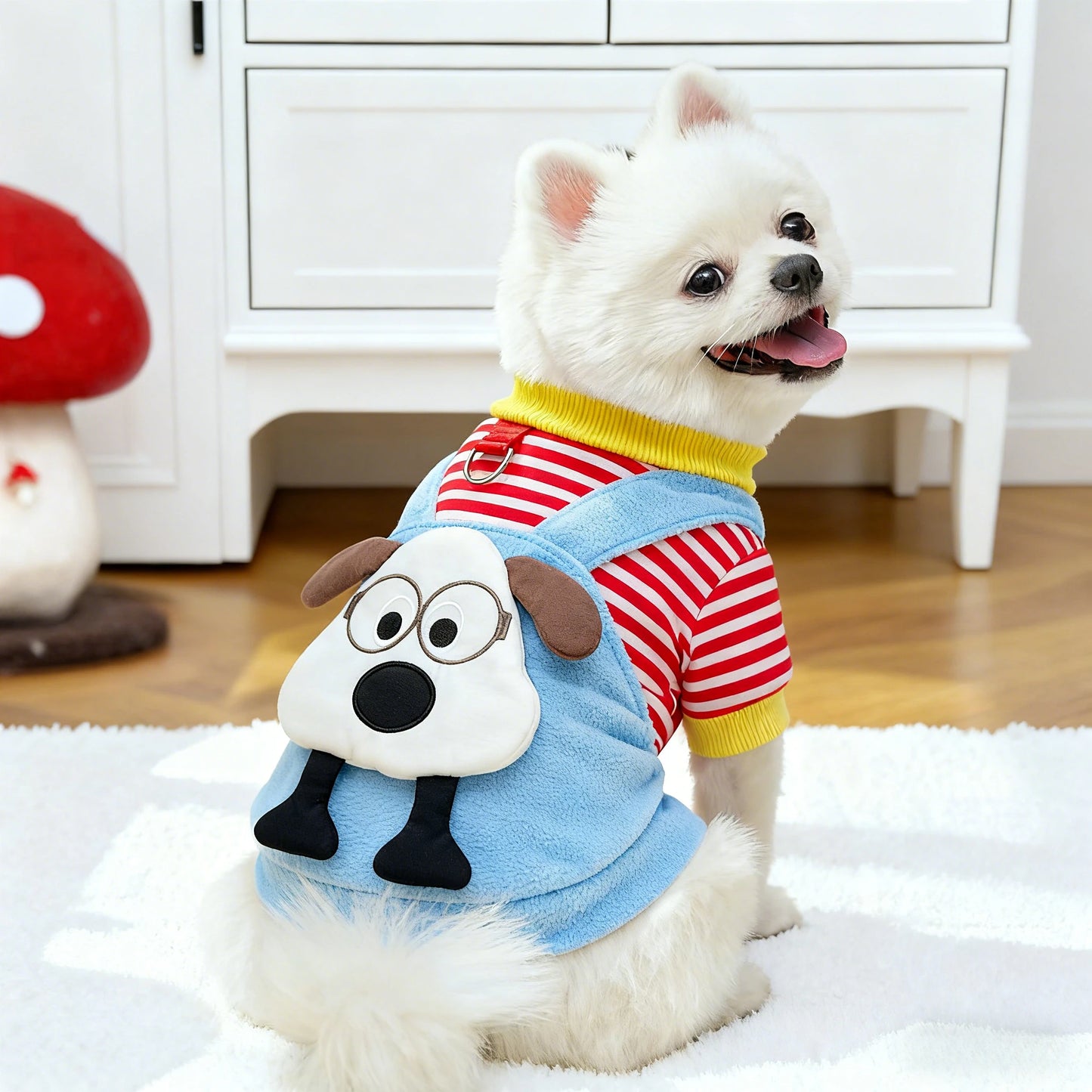 Autumn Winter Warm Dog Jumpsuits Dog Hoodies Pet Warm Coat for Small Medium Dog Fleece Soft Sweater Puppy French Bulldog Clothes
