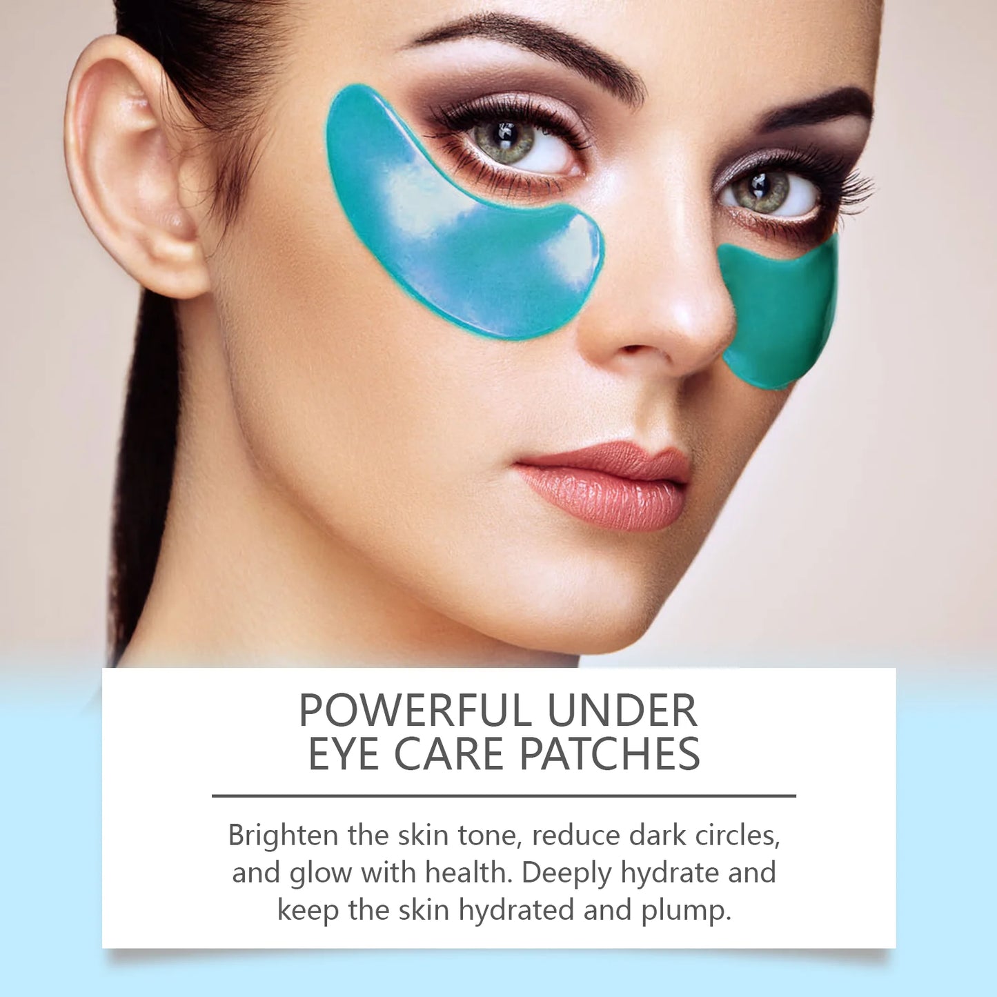 60Pairs Retinol Moisturizing Eye Mask  Anti-Wrinkle Treatment  Reduce Eye Lines Firming & Brightening Under Eye Care.