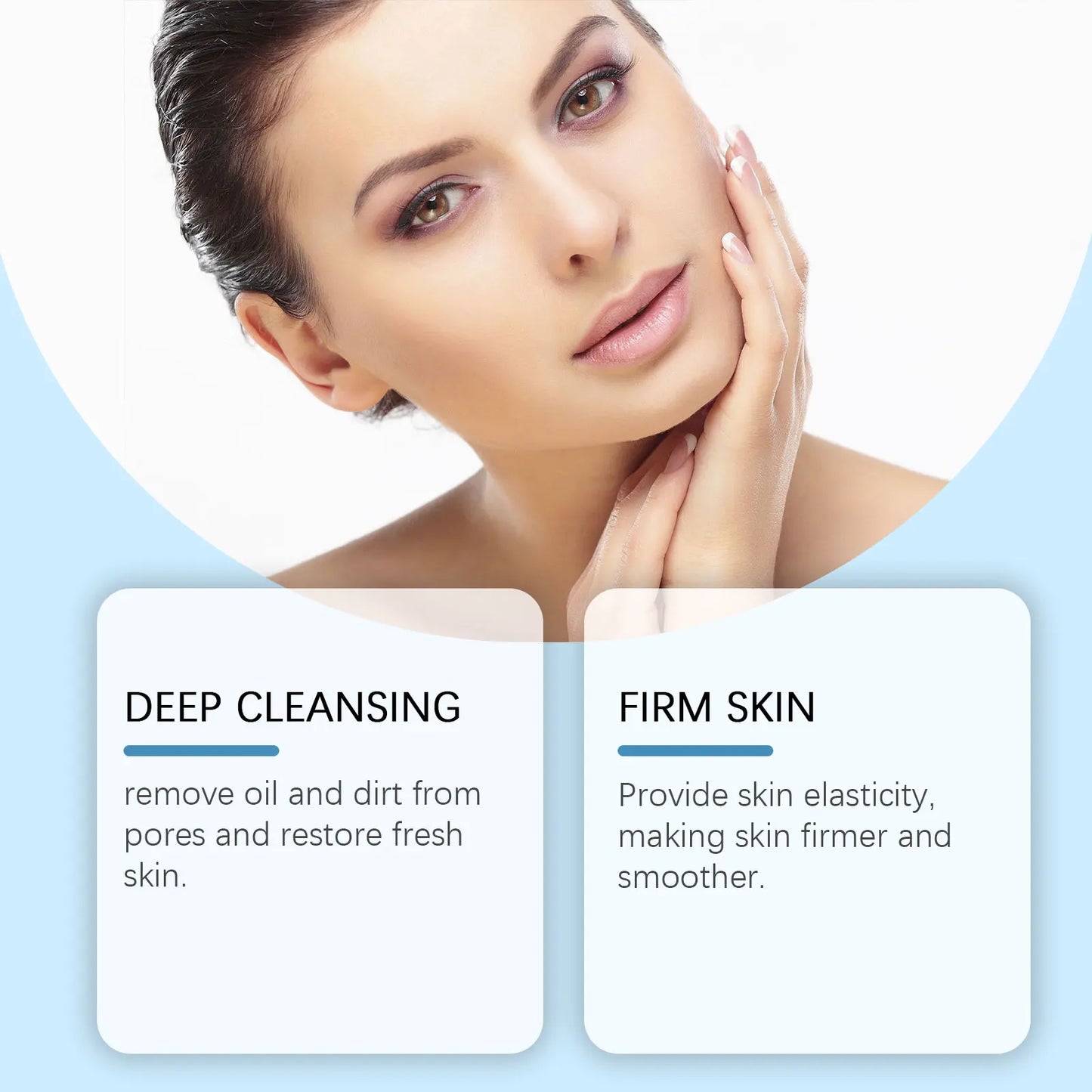 East Moon Bamboo Charcoal Mud Mas Gentle Exfoliating Blackhead Care Hydrating Revitalizing Facial Mask Non-Drying All Skin Types