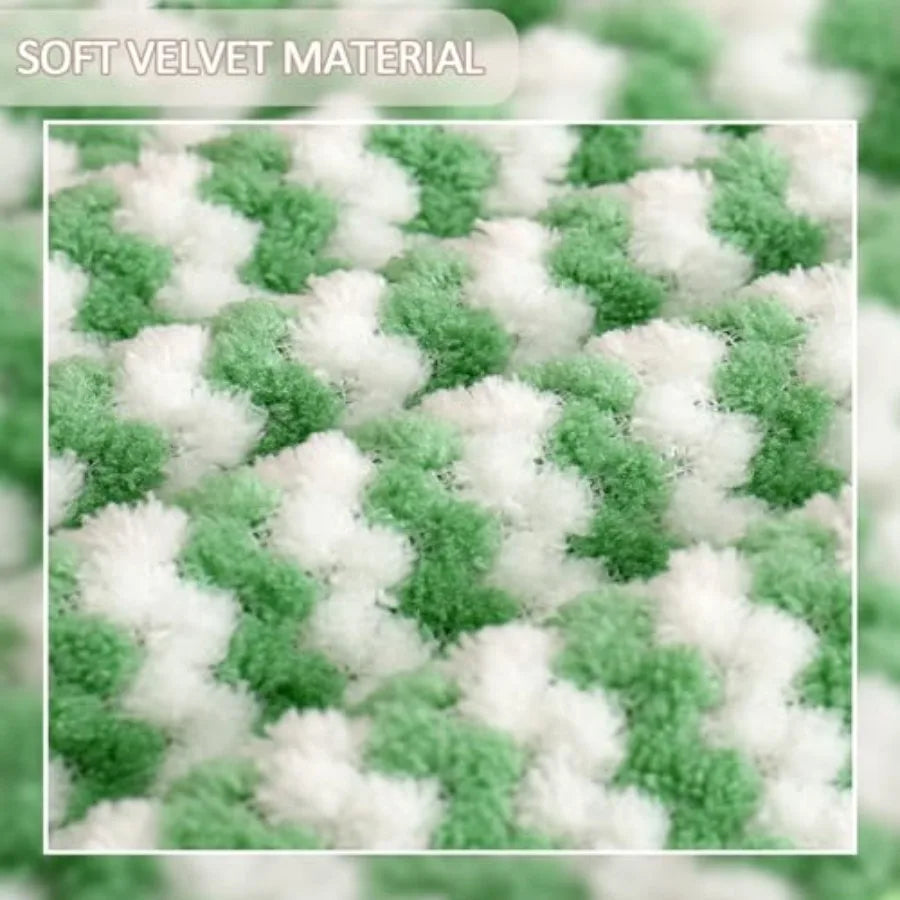 12 Pack Kitchen Towels and Dishcloths Set 12 x 12 Ihes Super Soft and Absorbent Coral Velvet Dish Towels Nonstick Oil Fast Dryi