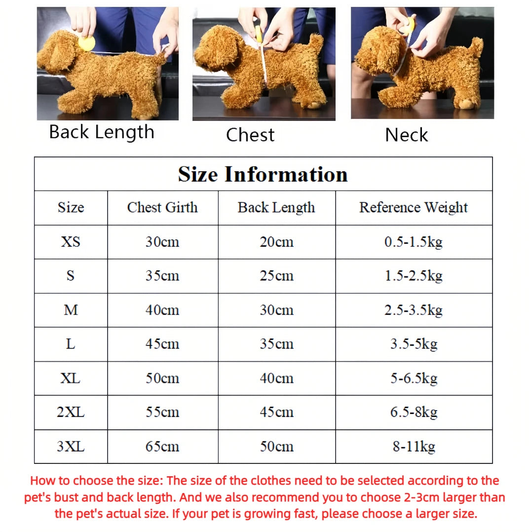 Autumn Winter Warm Dog Jumpsuits Dog Hoodies Pet Warm Coat for Small Medium Dog Fleece Soft Sweater Puppy French Bulldog Clothes