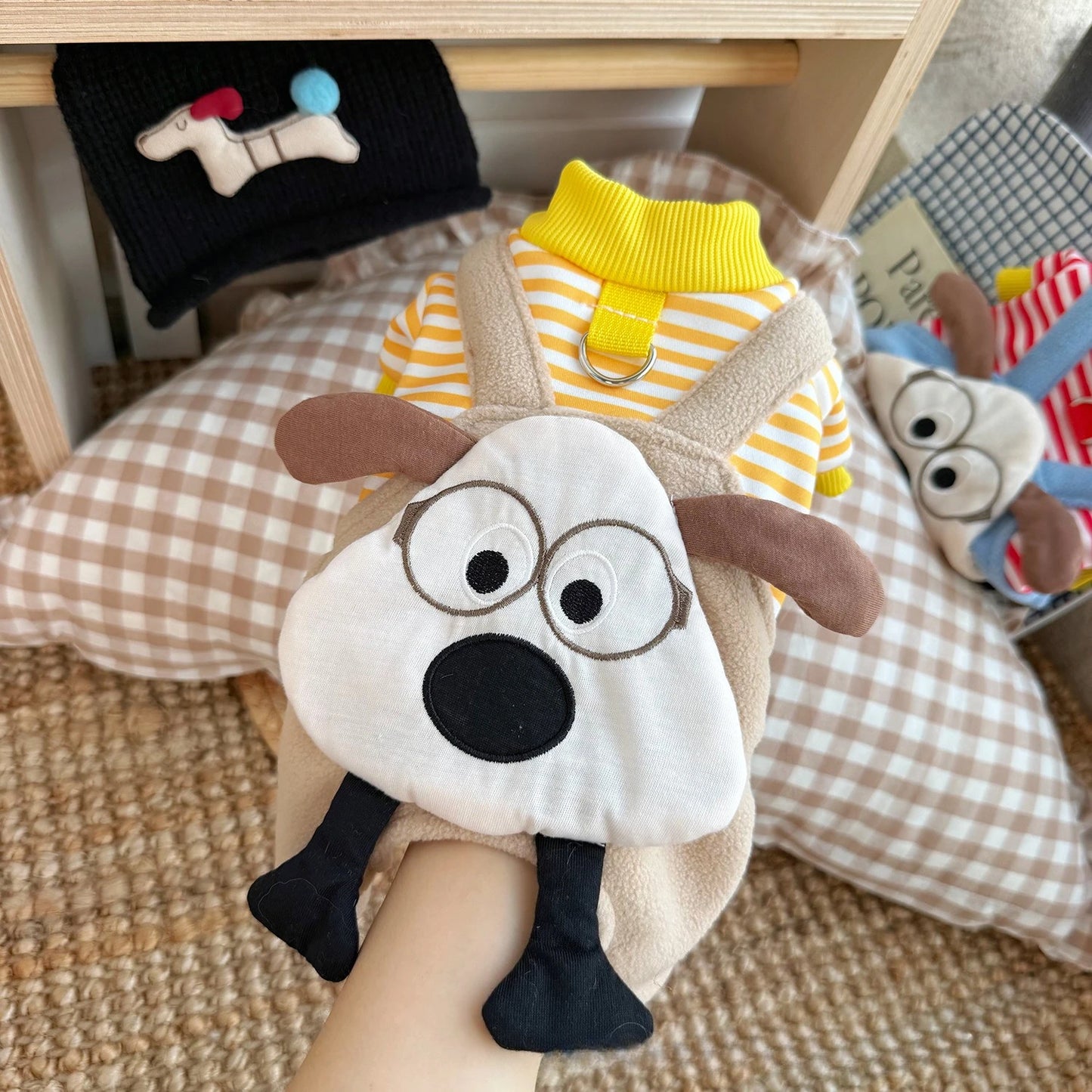 Autumn Winter Warm Dog Jumpsuits Dog Hoodies Pet Warm Coat for Small Medium Dog Fleece Soft Sweater Puppy French Bulldog Clothes