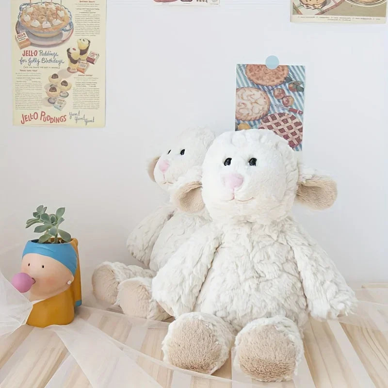 Lamb,Sheep Stuffed Animal Plush Toy - Cute plush Toys, Soft Plush Animal,Girls and boys' gifts, Christmas gifts